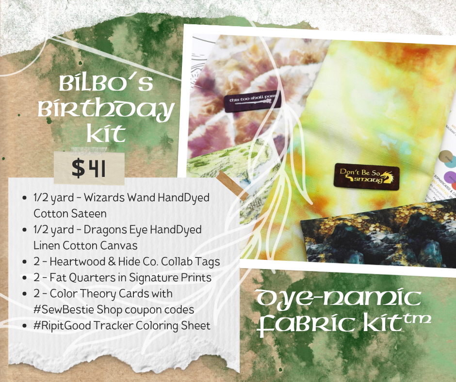 March 2024 Dye-Namic Fabric Kit™ - Bilbos Birthday