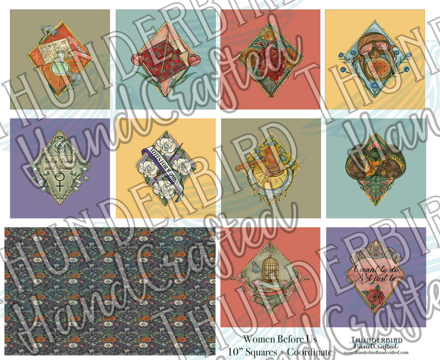 Women Before Us Quilt Kit ($10 from each kit is donated to AAUW)