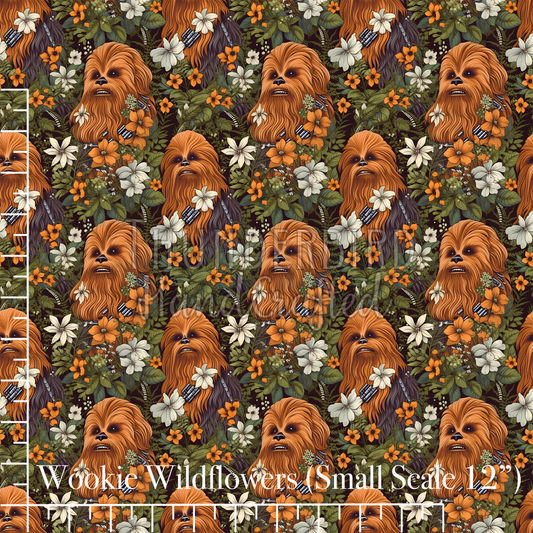 Wookie Wildflowers (SM Scale) w/ "Peace Love Force" Tag