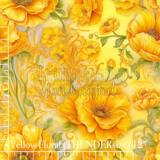 Rainbow Floral Yellow