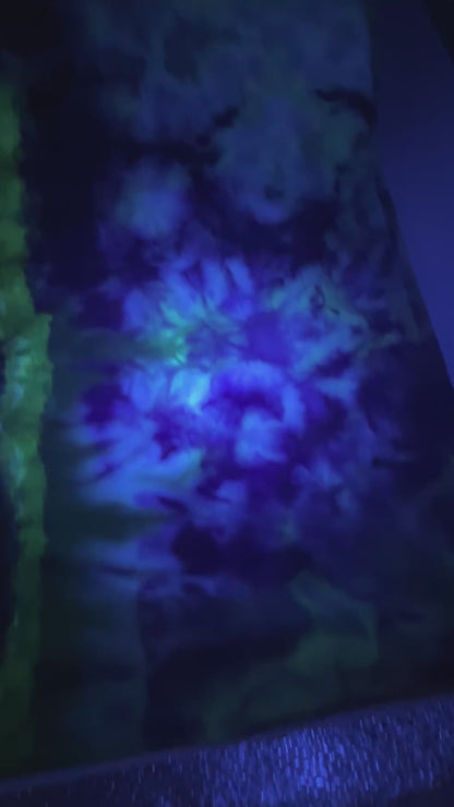 Dark Mark (GLOW IN THE DARK) 1/2 yd Denim
