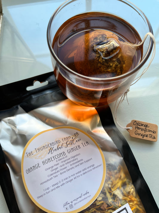 Loose Leaf Tea Kit - Orange Honeycomb Ginger Tea