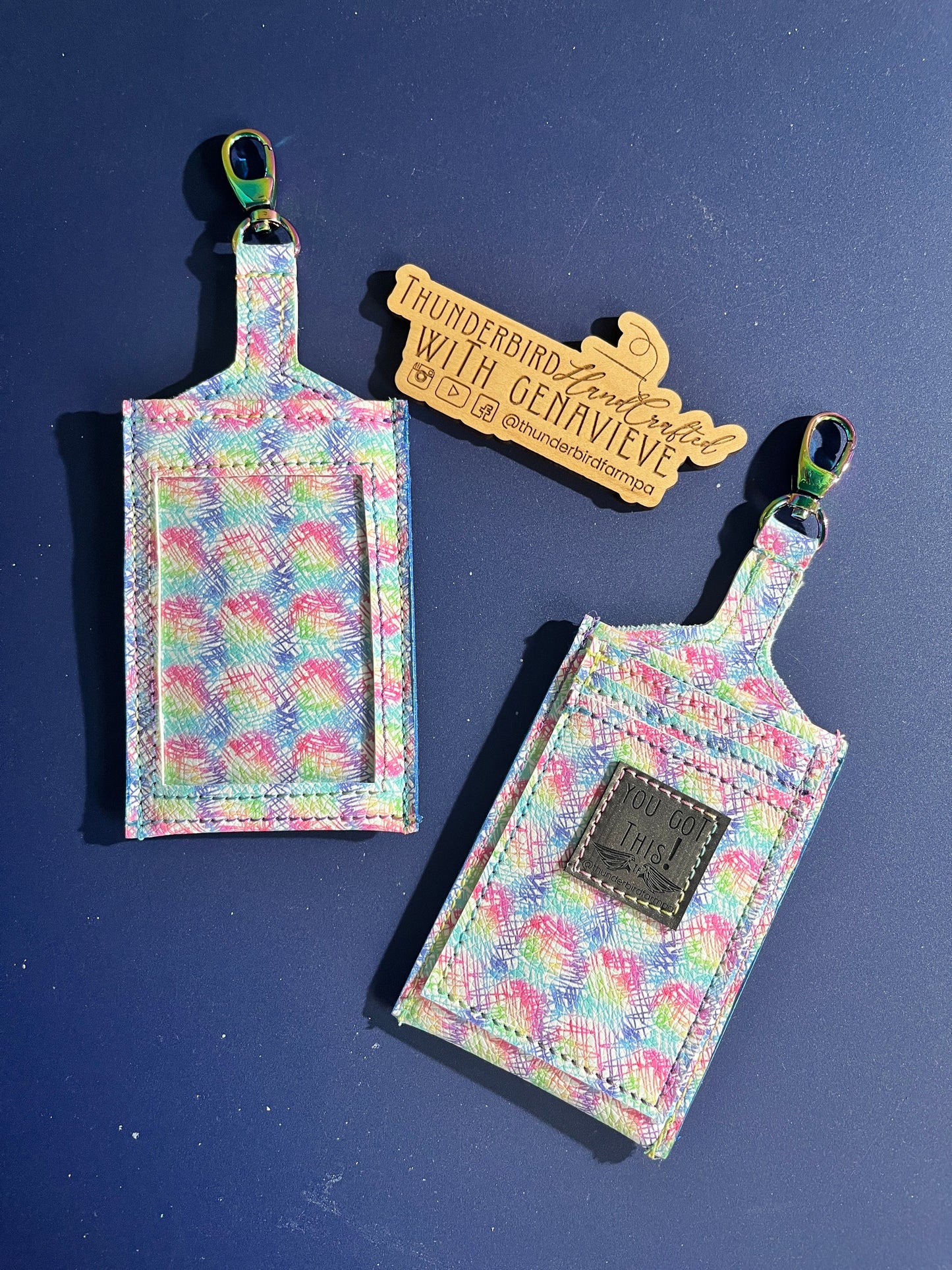 Scribbles - Day to Day ID Wallet (w/o Lanyard)